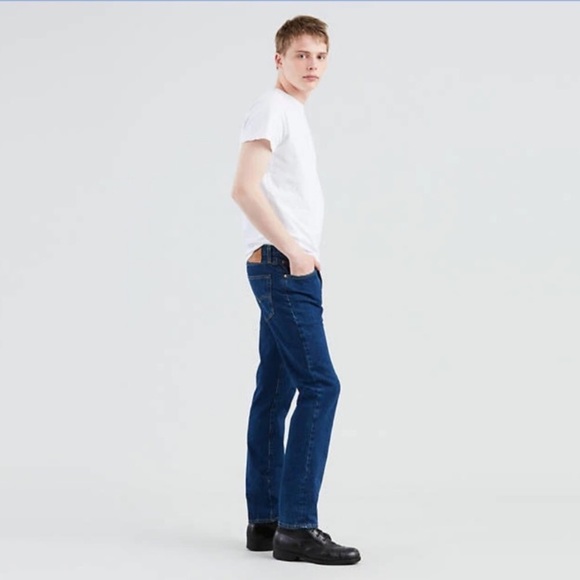 8.Levi’s Mens Dark Wash Jeans 30/30 - Picture 8 of 10